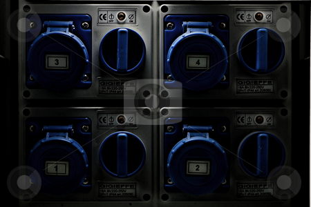 To use this stock image in your creative project, please select the size you need over to the right and click the "Add to Cart" button.
Your downloaded image will come with the Cutcaster watermark removed so don’t worry about the watermark you see on this page. ... industrial sokets stock photo, by emiliano beltrani