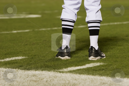 To use this stock image in your creative project, please select the size you need over to the right and click the "Add to Cart" button.
Your downloaded image will come with the Cutcaster watermark removed so don’t worry about the watermark you see on this page. Referee's Feet on the Field stock photo, Referre's feet on a football field from behind. by Scott Griessel