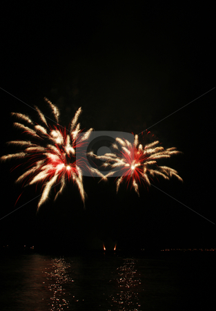 To use this stock image in your creative project, please select the size you need over to the right and click the "Add to Cart" button.
Your downloaded image will come with the Cutcaster watermark removed so don’t worry about the watermark you see on this page. Spider-like fireworks stock photo, Red and white spider-like fireworks by the bay by Jonas Marcos San Luis