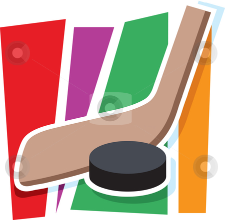 To use this stock image in your creative project, please select the size you need over to the right and click the "Add to Cart" button.
Your downloaded image will come with the Cutcaster watermark removed so don’t worry about the watermark you see on this page. Hockey Graphic stock photo, A hockey stick and puck on a stylized striped background by Maria Bell
