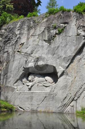 To use this stock image in your creative project, please select the size you need over to the right and click the "Add to Cart" button.
Your downloaded image will come with the Cutcaster watermark removed so don’t worry about the watermark you see on this page. Lion Monument in Lucerne stock photo, Lion Monument in Lucerne, Switzerland by Ritu Jethani