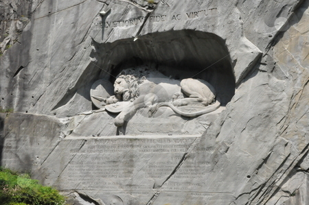 To use this stock image in your creative project, please select the size you need over to the right and click the "Add to Cart" button.
Your downloaded image will come with the Cutcaster watermark removed so don’t worry about the watermark you see on this page. Lion Monument in Lucerne stock photo, Lion Monument in Lucerne, Switzerland by Ritu Jethani
