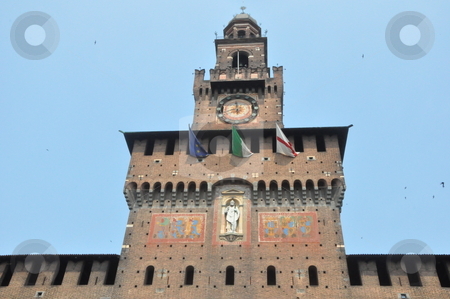 To use this stock image in your creative project, please select the size you need over to the right and click the "Add to Cart" button.
Your downloaded image will come with the Cutcaster watermark removed so don’t worry about the watermark you see on this page. Sforza Castle in Milan stock photo, Sforza Castle in Milan, Italy by Ritu Jethani