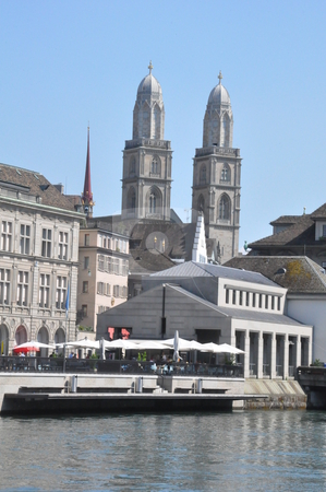 To use this stock image in your creative project, please select the size you need over to the right and click the "Add to Cart" button.
Your downloaded image will come with the Cutcaster watermark removed so don’t worry about the watermark you see on this page. Zurich in Switzerland stock photo, Downtown Zurich in Switzerland by Ritu Jethani