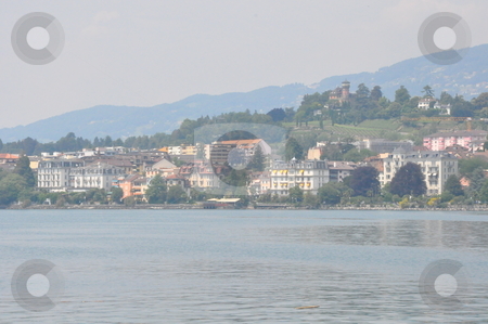 To use this stock image in your creative project, please select the size you need over to the right and click the "Add to Cart" button.
Your downloaded image will come with the Cutcaster watermark removed so don’t worry about the watermark you see on this page. Montreux in Switzerland stock photo, Town of Montreux in Switzerland by Ritu Jethani