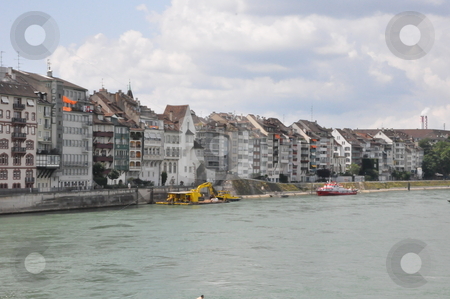 To use this stock image in your creative project, please select the size you need over to the right and click the "Add to Cart" button.
Your downloaded image will come with the Cutcaster watermark removed so don’t worry about the watermark you see on this page. Basel in Switzerland stock photo, Basel by the Rhine River in Switzerland by Ritu Jethani