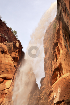 To use this stock image in your creative project, please select the size you need over to the right and click the "Add to Cart" button.
Your downloaded image will come with the Cutcaster watermark removed so don’t worry about the watermark you see on this page. Weeping Rock Waterfall Red Rock Wall Zion Canyon National Park U stock photo, Weeping Rock Waterfall Red Rock Wall Zion Canyon National Park Utah Southwest by William Perry
