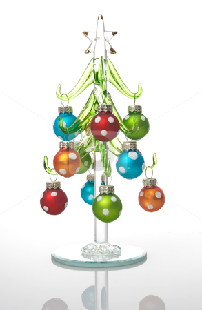 To use this stock image in your creative project, please select the size you need over to the right and click the "Add to Cart" button.
Your downloaded image will come with the Cutcaster watermark removed so don’t worry about the watermark you see on this page. Glass Christmas tree stock photo, Colorful glass Christmas tree isolated on white background. by Homydesign