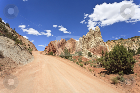 To use this stock image in your creative project, please select the size you need over to the right and click the "Add to Cart" button.
Your downloaded image will come with the Cutcaster watermark removed so don’t worry about the watermark you see on this page. Cottonwood Canyon Road stock photo, Colorful rock formations along BLM Road 400, called Cottonwood Canyon Road, between US Highway 89 and Utah State Route 12, Utah, USA by mdphot