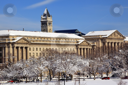 To use this stock image in your creative project, please select the size you need over to the right and click the "Add to Cart" button.
Your downloaded image will come with the Cutcaster watermark removed so don’t worry about the watermark you see on this page. Commerce Department Old Post Office After the Snow Constitution stock photo, Commerce Department Old Post Office After the Snow Constitution Avenue Washington DC by William Perry