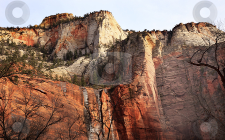 To use this stock image in your creative project, please select the size you need over to the right and click the "Add to Cart" button.
Your downloaded image will come with the Cutcaster watermark removed so don’t worry about the watermark you see on this page. Temple of Sinawava Red Rock Wall Zion Canyon National Park Utah stock photo, Temple of Sinawava Red White Rock Wall Zion Canyon National Park Utah Southwest by William Perry