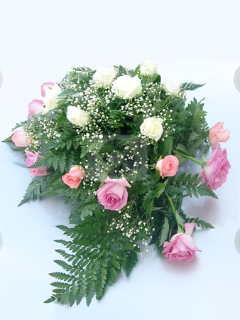 To use this stock image in your creative project, please select the size you need over to the right and click the "Add to Cart" button.
Your downloaded image will come with the Cutcaster watermark removed so don’t worry about the watermark you see on this page. Flowers stock photo, wedding bouquet flowers - isolated on blue background by Stelian Ion