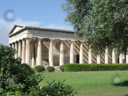 To use this stock image in your creative project, please select the size you need over to the right and click the "Add to Cart" button.
Your downloaded image will come with the Cutcaster watermark removed so don’t worry about the watermark you see on this page. Ancient greece temple stock photo, Agora ancient greece temple - Athene, Greece, europe travel by Stelian Ion