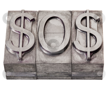 To use this stock image in your creative project, please select the size you need over to the right and click the "Add to Cart" button.
Your downloaded image will come with the Cutcaster watermark removed so don’t worry about the watermark you see on this page. Dollar in distress concept stock photo, SOS distress signal spelled with dollar sign, vintage metal printing blocks, isolated on white by Marek Uliasz