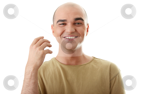 To use this stock image in your creative project, please select the size you need over to the right and click the "Add to Cart" button.
Your downloaded image will come with the Cutcaster watermark removed so don’t worry about the watermark you see on this page. Man with happy facial expression stock photo, Man with happy facial expression isolated
by Piotr_Marcinski