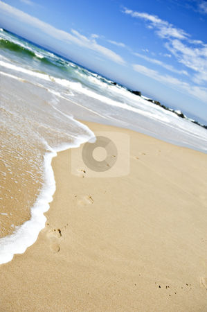 To use this stock image in your creative project, please select the size you need over to the right and click the "Add to Cart" button.
Your downloaded image will come with the Cutcaster watermark removed so don’t worry about the watermark you see on this page. Open beach on a tropical island stock photo, Open beach on a tropical island by tish1