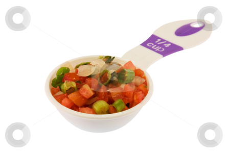 To use this stock image in your creative project, please select the size you need over to the right and click the "Add to Cart" button.
Your downloaded image will come with the Cutcaster watermark removed so don’t worry about the watermark you see on this page. Pico de gallo measured stock photo, measuring cup of pico de gallo isolated on white by Lee Barnwell
