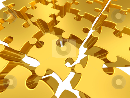 To use this stock image in your creative project, please select the size you need over to the right and click the "Add to Cart" button.
Your downloaded image will come with the Cutcaster watermark removed so don’t worry about the watermark you see on this page. Gold 3d puzzles stock photo, Background full of multicolored puzzle pieces . by Konstantinos Kokkinis