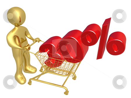 To use this stock image in your creative project, please select the size you need over to the right and click the "Add to Cart" button.
Your downloaded image will come with the Cutcaster watermark removed so don’t worry about the watermark you see on this page. 30% Off stock photo, 3d person pushing a shopping cart with a 30% 3d text on it. by Konstantinos Kokkinis