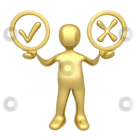 To use this stock image in your creative project, please select the size you need over to the right and click the "Add to Cart" button.
Your downloaded image will come with the Cutcaster watermark removed so don’t worry about the watermark you see on this page. Right Or Wrong stock photo, Computer Generated Image - Right Or Wrong. by Konstantinos Kokkinis