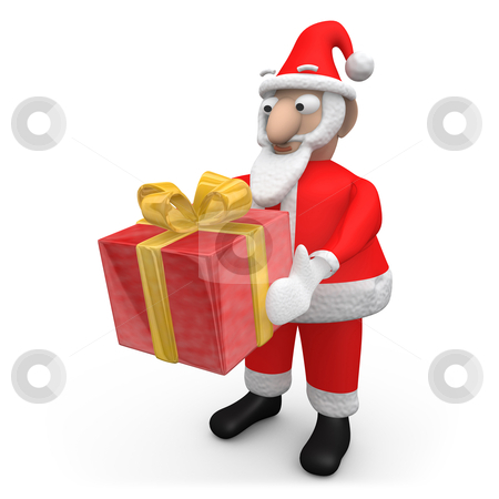 To use this stock image in your creative project, please select the size you need over to the right and click the "Add to Cart" button.
Your downloaded image will come with the Cutcaster watermark removed so don’t worry about the watermark you see on this page. Santa Offering A Gift stock photo, Computer Generated Image - Santa Offering A Gift. by Konstantinos Kokkinis