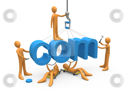 To use this stock image in your creative project, please select the size you need over to the right and click the "Add to Cart" button.
Your downloaded image will come with the Cutcaster watermark removed so don’t worry about the watermark you see on this page. Web Design stock photo, Metaphor of a dot com website being constructed . by Konstantinos Kokkinis