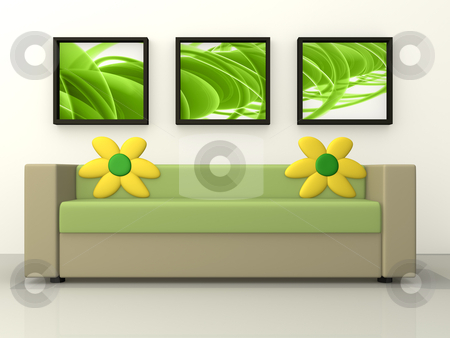To use this stock image in your creative project, please select the size you need over to the right and click the "Add to Cart" button.
Your downloaded image will come with the Cutcaster watermark removed so don’t worry about the watermark you see on this page. Stylish Interior stock photo, Computer generated image - Stylish Interior . by Konstantinos Kokkinis