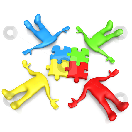 To use this stock image in your creative project, please select the size you need over to the right and click the "Add to Cart" button.
Your downloaded image will come with the Cutcaster watermark removed so don’t worry about the watermark you see on this page. Team Thinking stock photo, Computer generated image - Team Thinking . by Konstantinos Kokkinis