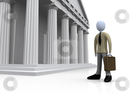 To use this stock image in your creative project, please select the size you need over to the right and click the "Add to Cart" button.
Your downloaded image will come with the Cutcaster watermark removed so don’t worry about the watermark you see on this page. Lawyer stock photo, Computer Gegerated 3D Image - Lawyer . by Konstantinos Kokkinis