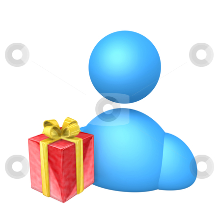 To use this stock image in your creative project, please select the size you need over to the right and click the "Add to Cart" button.
Your downloaded image will come with the Cutcaster watermark removed so don’t worry about the watermark you see on this page. Person With Present stock photo, Computer Generated Image - Person With Present. by Konstantinos Kokkinis