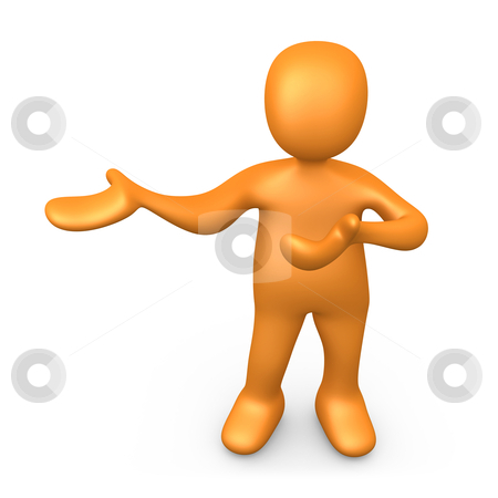To use this stock image in your creative project, please select the size you need over to the right and click the "Add to Cart" button.
Your downloaded image will come with the Cutcaster watermark removed so don’t worry about the watermark you see on this page. Person Presenting stock photo, Computer Generated Image - Person Presenting. by Konstantinos Kokkinis