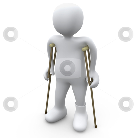 To use this stock image in your creative project, please select the size you need over to the right and click the "Add to Cart" button.
Your downloaded image will come with the Cutcaster watermark removed so don’t worry about the watermark you see on this page. Person With Broken Foot stock photo, Computer Generated Image - Person With Broken Foot. by Konstantinos Kokkinis
