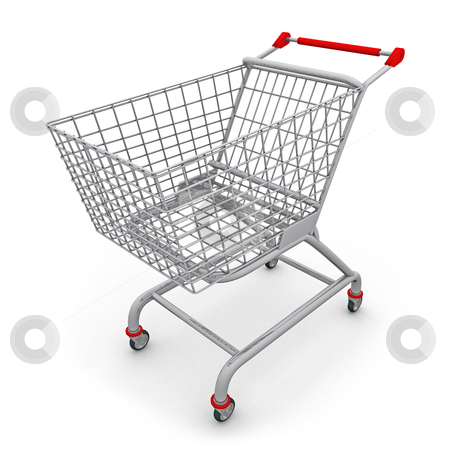To use this stock image in your creative project, please select the size you need over to the right and click the "Add to Cart" button.
Your downloaded image will come with the Cutcaster watermark removed so don’t worry about the watermark you see on this page. Shopping Cart stock photo, Computer generated image - Shopping Cart. by Konstantinos Kokkinis