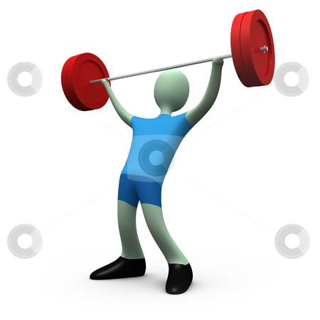 To use this stock image in your creative project, please select the size you need over to the right and click the "Add to Cart" button.
Your downloaded image will come with the Cutcaster watermark removed so don’t worry about the watermark you see on this page. Sports - Weight-lifting #5 stock photo, Computer generated image - Sports - Weight-lifting #5. by Konstantinos Kokkinis