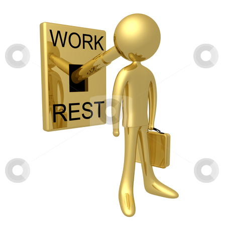 To use this stock image in your creative project, please select the size you need over to the right and click the "Add to Cart" button.
Your downloaded image will come with the Cutcaster watermark removed so don’t worry about the watermark you see on this page. Time To Work stock photo, 3d business metaphor of a person forced to work. by Konstantinos Kokkinis