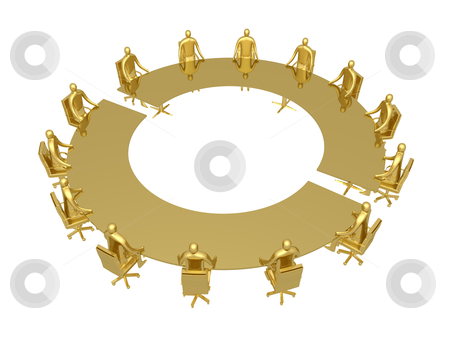 To use this stock image in your creative project, please select the size you need over to the right and click the "Add to Cart" button.
Your downloaded image will come with the Cutcaster watermark removed so don’t worry about the watermark you see on this page. Meeting stock photo, 3d people having a meeting by Konstantinos Kokkinis