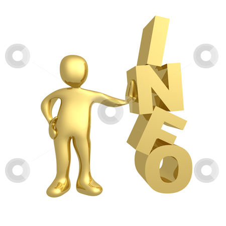 To use this stock image in your creative project, please select the size you need over to the right and click the "Add to Cart" button.
Your downloaded image will come with the Cutcaster watermark removed so don’t worry about the watermark you see on this page. Information stock photo, 3d person next to info text. by Konstantinos Kokkinis