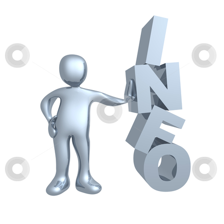To use this stock image in your creative project, please select the size you need over to the right and click the "Add to Cart" button.
Your downloaded image will come with the Cutcaster watermark removed so don’t worry about the watermark you see on this page. Information stock photo, 3d person next to info text. by Konstantinos Kokkinis