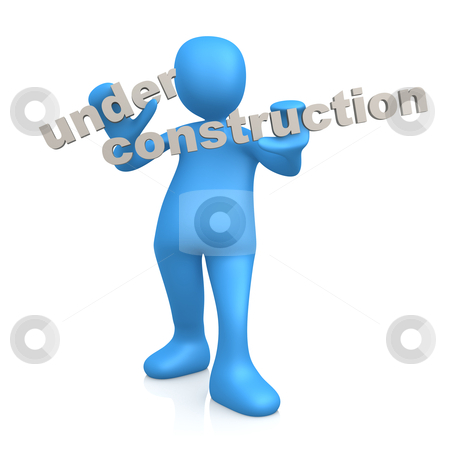 To use this stock image in your creative project, please select the size you need over to the right and click the "Add to Cart" button.
Your downloaded image will come with the Cutcaster watermark removed so don’t worry about the watermark you see on this page. Under Construction stock photo, 3d person holding the text "Under Construction". by Konstantinos Kokkinis