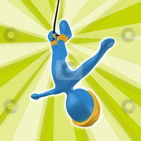 To use this stock image in your creative project, please select the size you need over to the right and click the "Add to Cart" button.
Your downloaded image will come with the Cutcaster watermark removed so don’t worry about the watermark you see on this page. Bungee Jumping stock photo, Computer generated image - Bungee Jumping . by Konstantinos Kokkinis