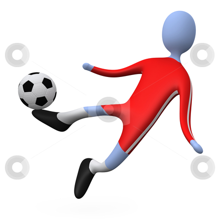 To use this stock image in your creative project, please select the size you need over to the right and click the "Add to Cart" button.
Your downloaded image will come with the Cutcaster watermark removed so don’t worry about the watermark you see on this page. Football player stock photo, Computer generated image - Football player . by Konstantinos Kokkinis