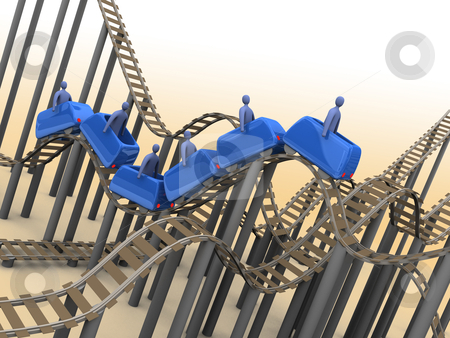 To use this stock image in your creative project, please select the size you need over to the right and click the "Add to Cart" button.
Your downloaded image will come with the Cutcaster watermark removed so don’t worry about the watermark you see on this page. Rollercoaster stock photo, Computer Generated Image - Rollercoaster. by Konstantinos Kokkinis