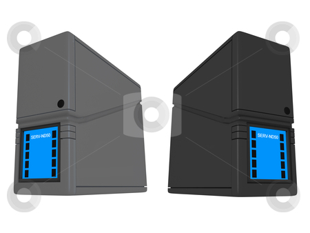 To use this stock image in your creative project, please select the size you need over to the right and click the "Add to Cart" button.
Your downloaded image will come with the Cutcaster watermark removed so don’t worry about the watermark you see on this page. 3d servers stock photo, Computer generated image - 3d servers. by Konstantinos Kokkinis