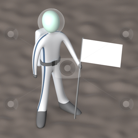 To use this stock image in your creative project, please select the size you need over to the right and click the "Add to Cart" button.
Your downloaded image will come with the Cutcaster watermark removed so don’t worry about the watermark you see on this page. Astronaut stock photo, Computer generated image - Astronaut. by Konstantinos Kokkinis