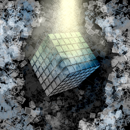 To use this stock image in your creative project, please select the size you need over to the right and click the "Add to Cart" button.
Your downloaded image will come with the Cutcaster watermark removed so don’t worry about the watermark you see on this page. Spiritual Cube stock photo, Computer generated image - Spiritual Cube. by Konstantinos Kokkinis