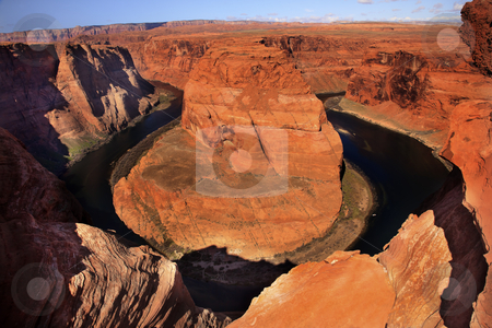 To use this stock image in your creative project, please select the size you need over to the right and click the "Add to Cart" button.
Your downloaded image will come with the Cutcaster watermark removed so don’t worry about the watermark you see on this page. From the Rim Horseshoe Bend Glen Canyon Overlook Colorado River stock photo, From the Rim Horseshoe Bend Orange Glen Canyon Overlook Small Boat Blue Colorado River Entrenched Meander Page Arizona by William Perry