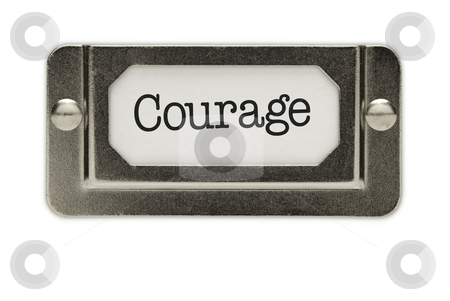 To use this stock image in your creative project, please select the size you need over to the right and click the "Add to Cart" button.
Your downloaded image will come with the Cutcaster watermark removed so don’t worry about the watermark you see on this page. Courage File Drawer Label stock photo, Courage File Drawer Label Isolated on a White Background. by Andy Dean