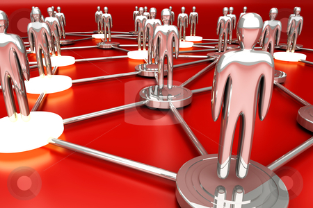To use this stock image in your creative project, please select the size you need over to the right and click the "Add to Cart" button.
Your downloaded image will come with the Cutcaster watermark removed so don’t worry about the watermark you see on this page. Social Network stock photo, Activated nodes in a social network. 3D rendered Illustration. by Michael Osterrieder