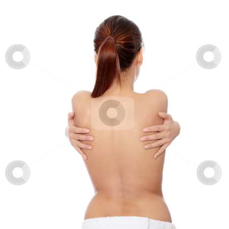 To use this stock image in your creative project, please select the size you need over to the right and click the "Add to Cart" button.
Your downloaded image will come with the Cutcaster watermark removed so don’t worry about the watermark you see on this page. Beautiful naked woman back stock photo, Portrait of the beautiful naked woman back,isolated on white by Piotr_Marcinski