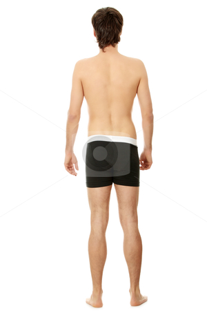 To use this stock image in your creative project, please select the size you need over to the right and click the "Add to Cart" button.
Your downloaded image will come with the Cutcaster watermark removed so don’t worry about the watermark you see on this page. Young man in underwear. stock photo, Young man in underwear. Isolated on white by Piotr_Marcinski